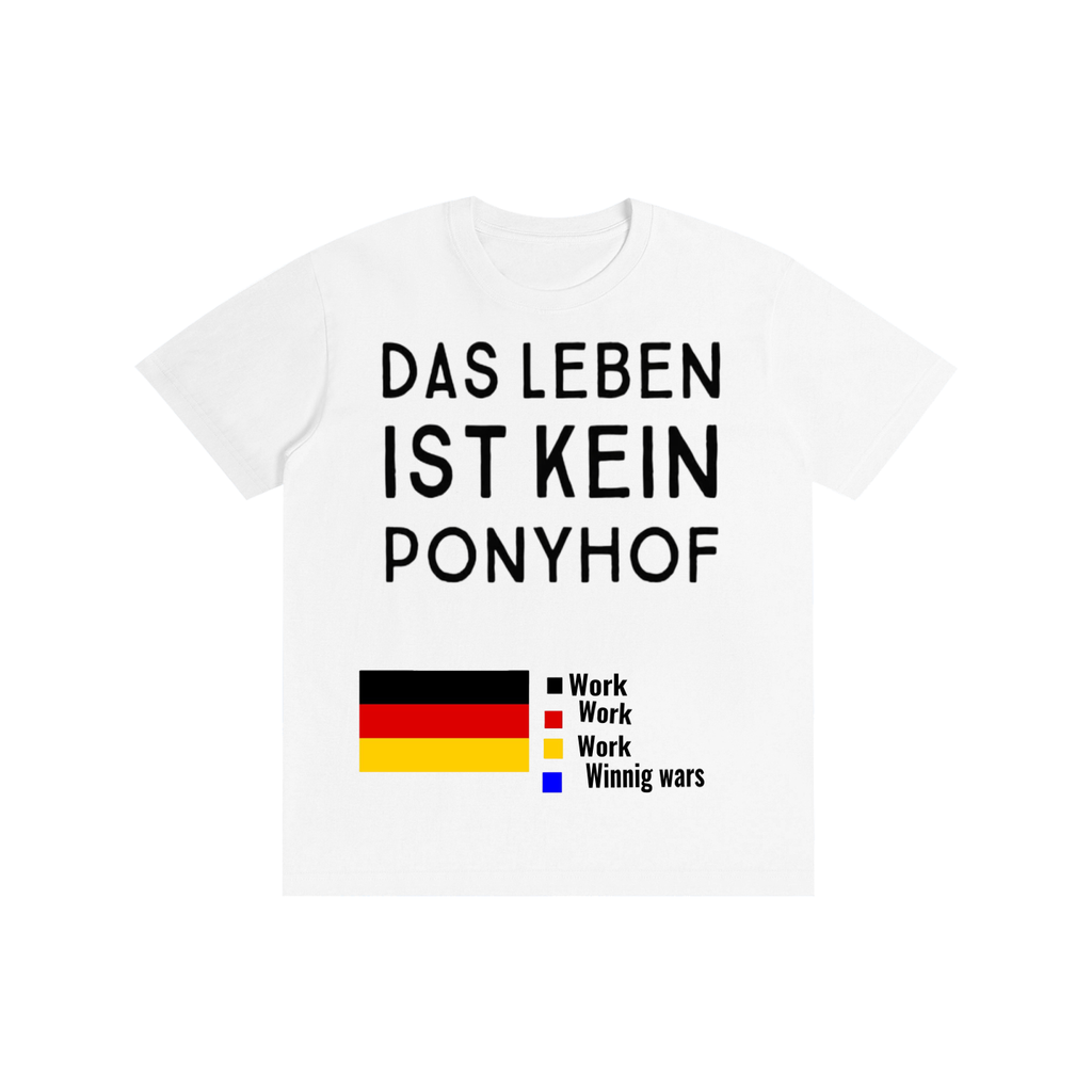 Pure Cotton Unisex german shirt